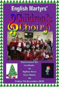 Children Choir poster convert for local residents